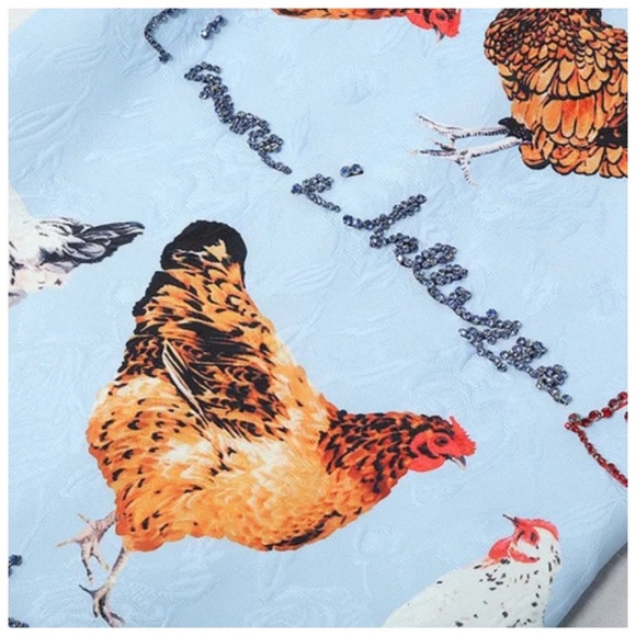 🌼 The Janee Embellished Crystal Hen Dress - Picture 7 of 7